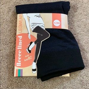 Fleece leggings